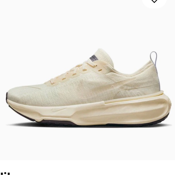 Nike Invincible Run FK 3 Light Cream White Men‎ 8 Women 9.5 New With Tags - Picture 1 of 15